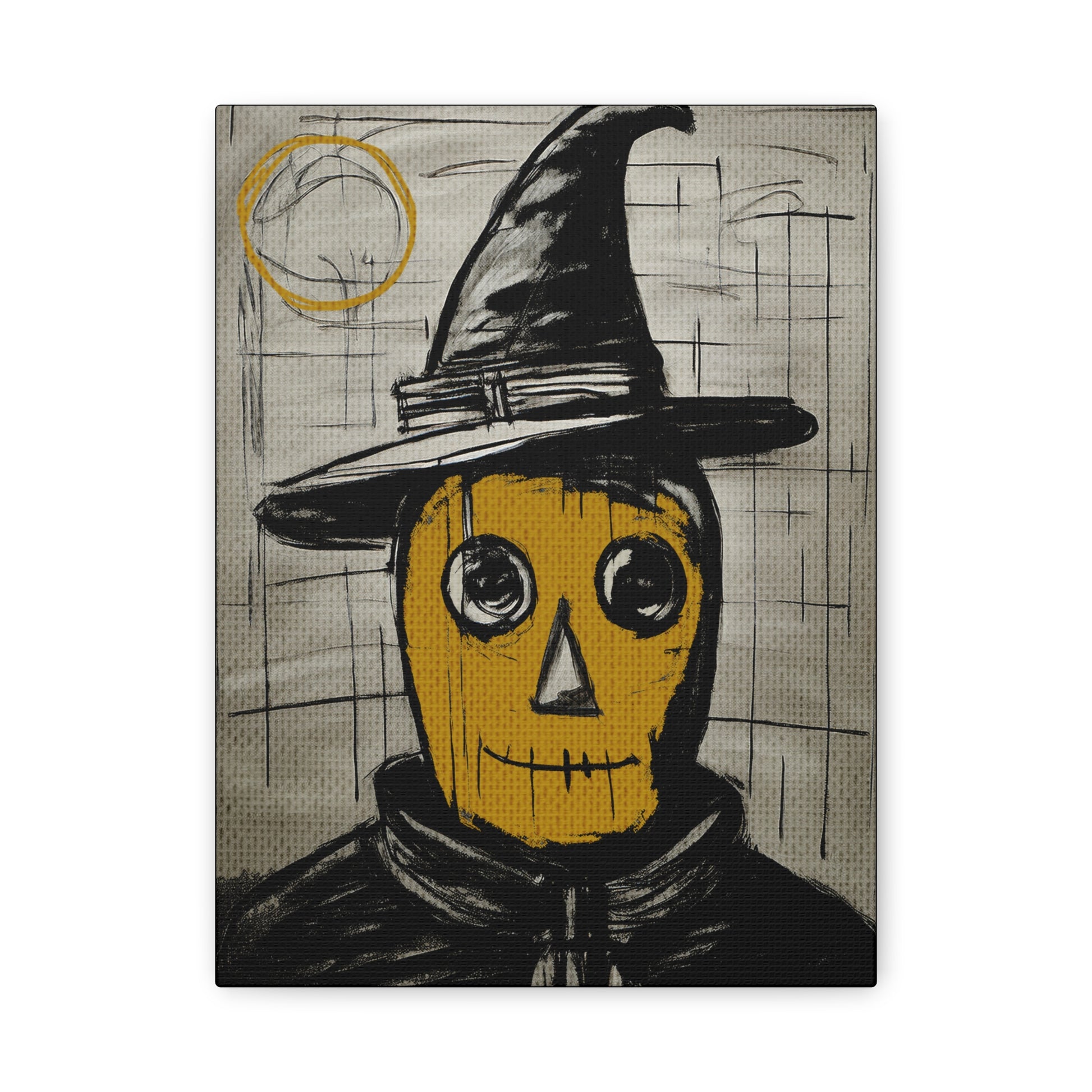 Scarecrow or Witch, You Decide Art Print - Matte Canvas, Stretched, 1.25"