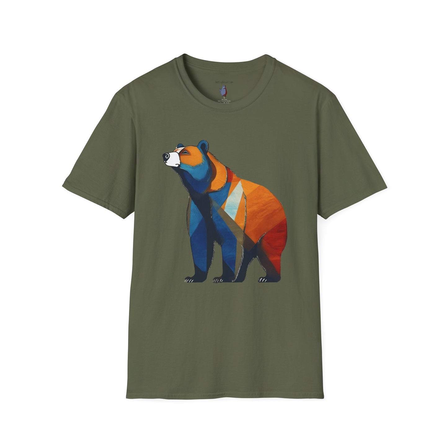 Modern Bear - 100% Cotton T-Shirt
