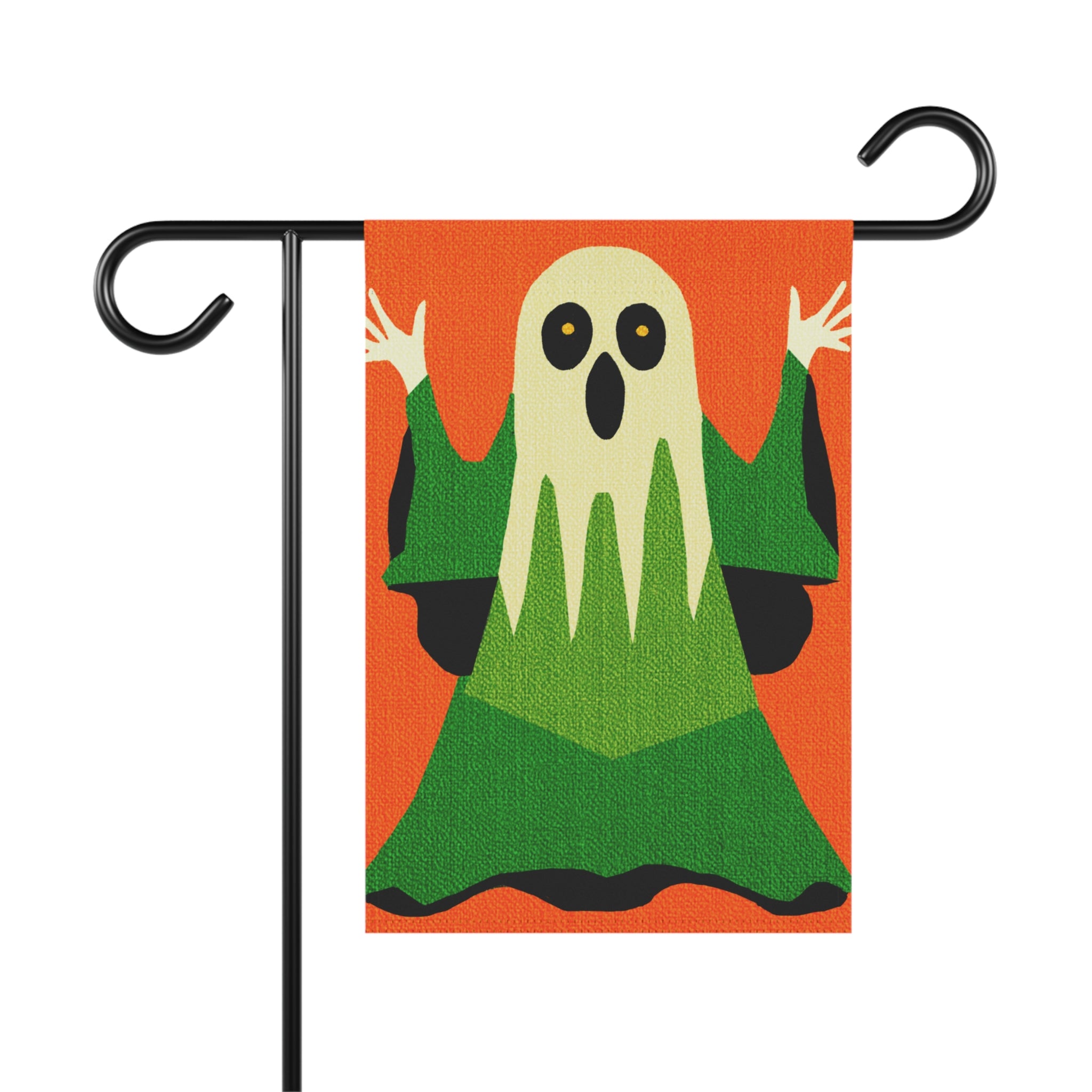 Halloween Seasonal Midwest Mod Retro Ghost Whimsical Yard Decoration, Unique Home & Garden Decor, Outdoor Signs, Fun Garden Art
