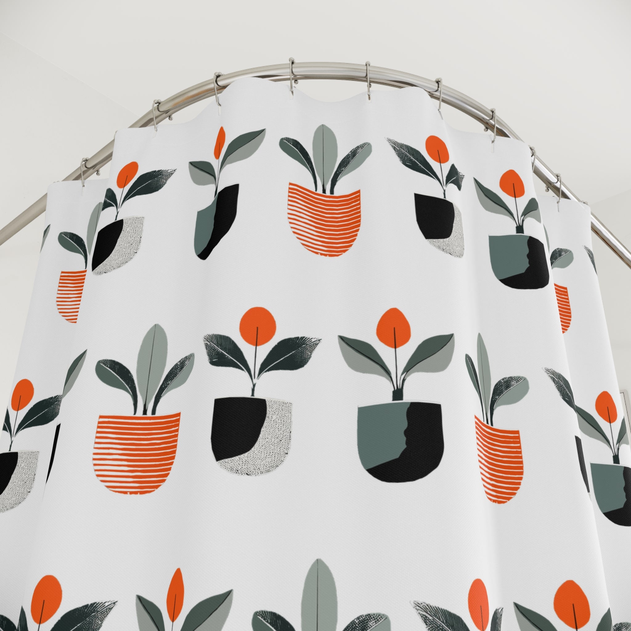 Houseplants LOVE Shower Curtain