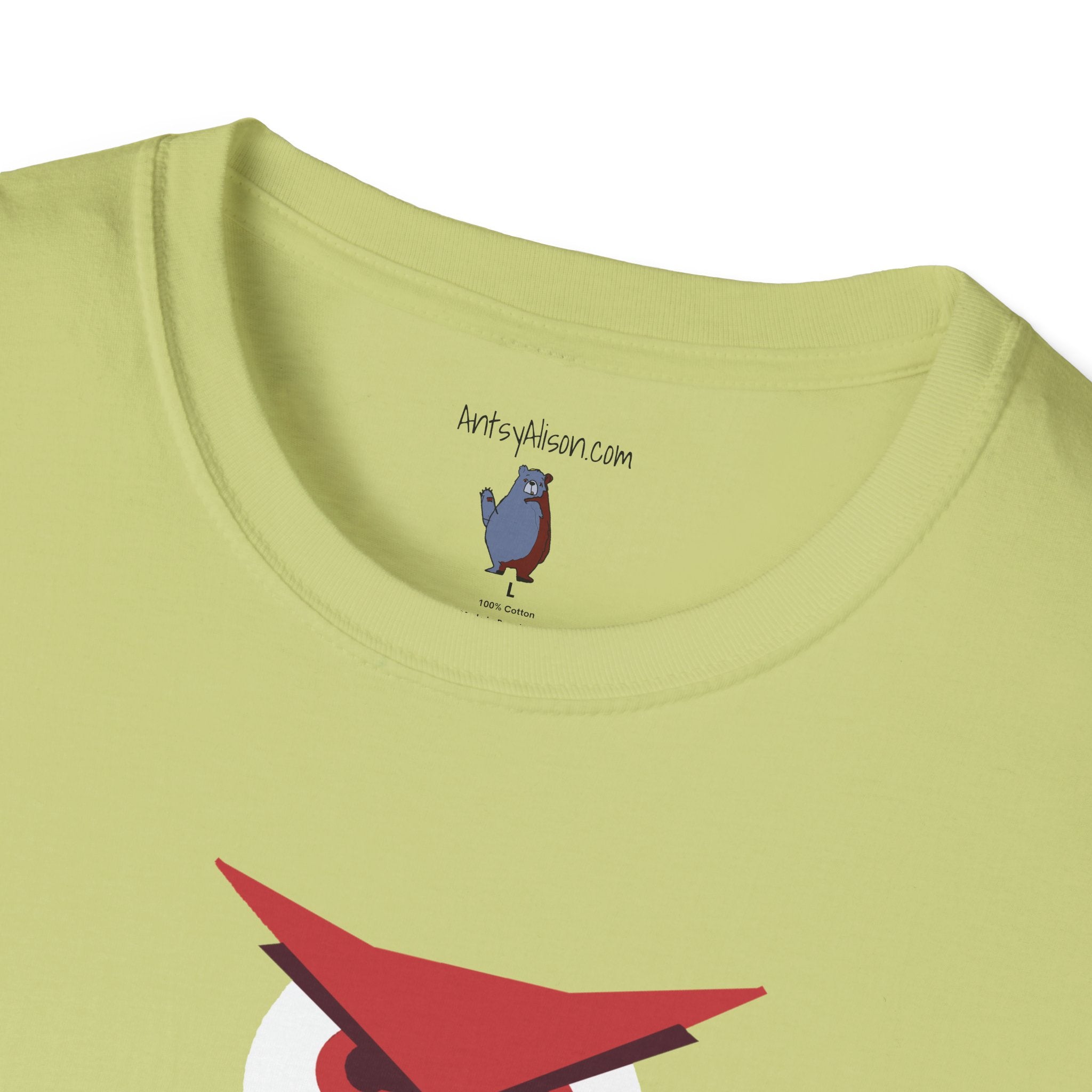 I Mean Business Graphic Owl Art - 100% Cotton T-Shirt