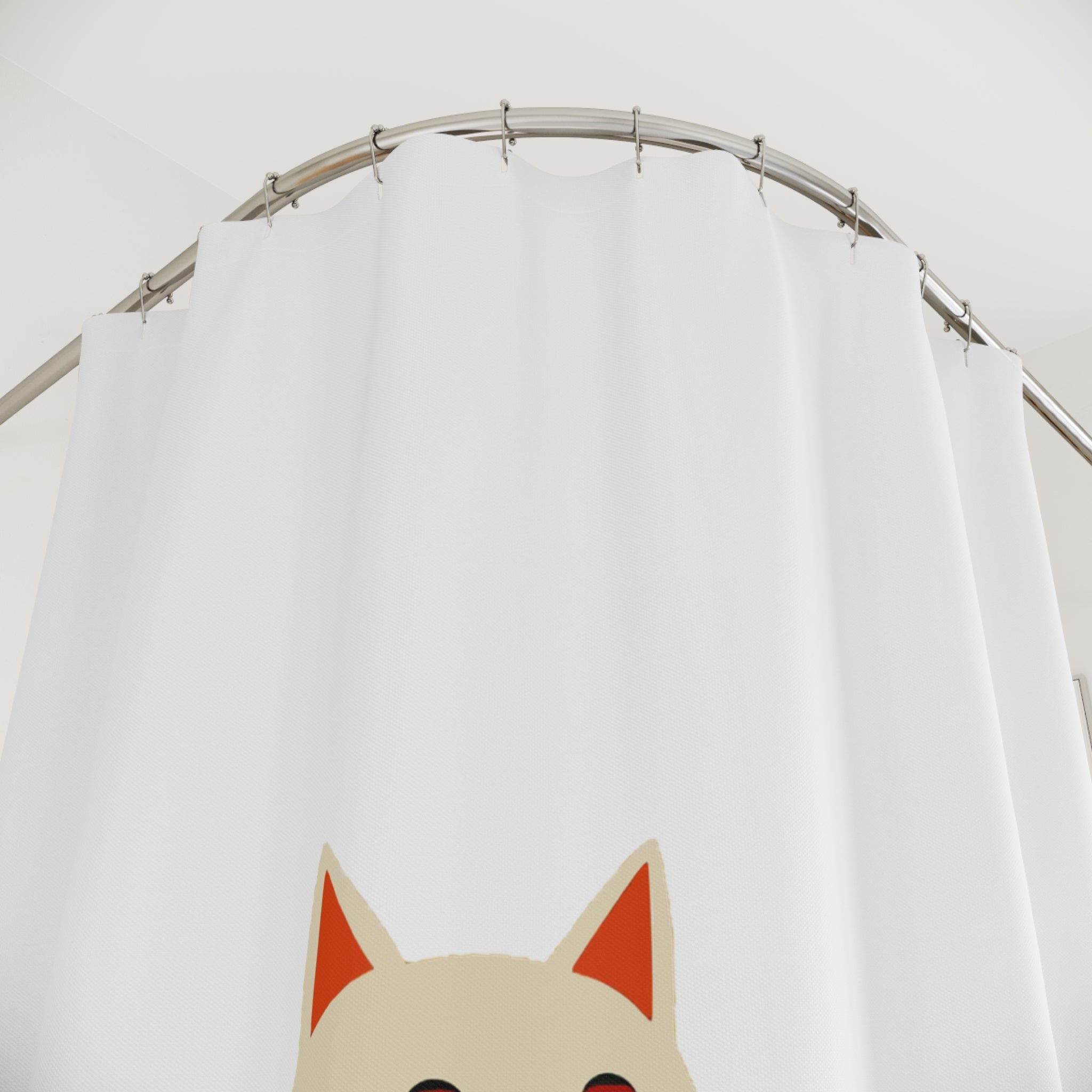 Modern Graphic Cats Cats Cats Shower Curtain