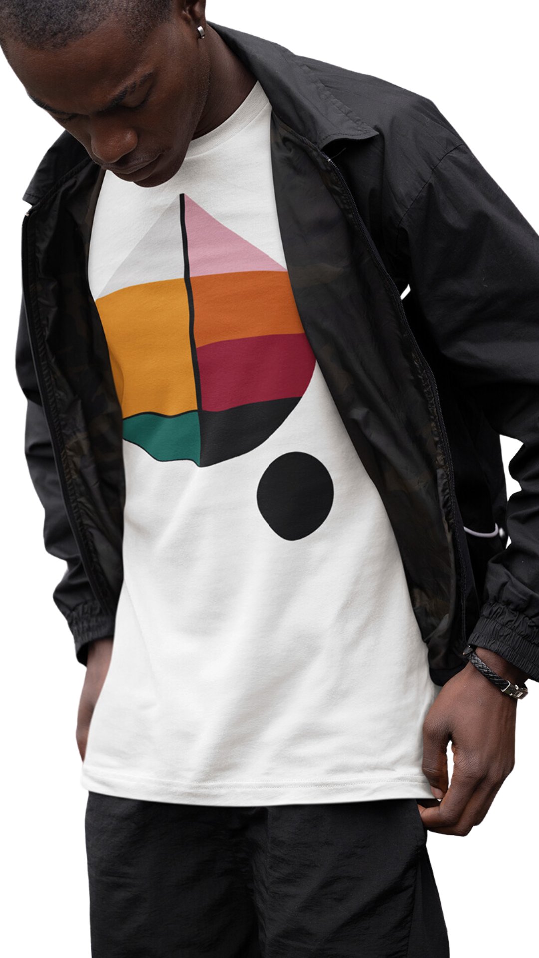MCM Inspired Tear Drop - Unisex Softstyle Graphic T-Shirt