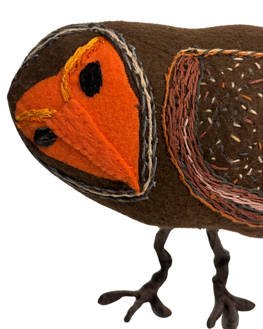 One of a Kind Curious Owl Soft Art Collectible Plush