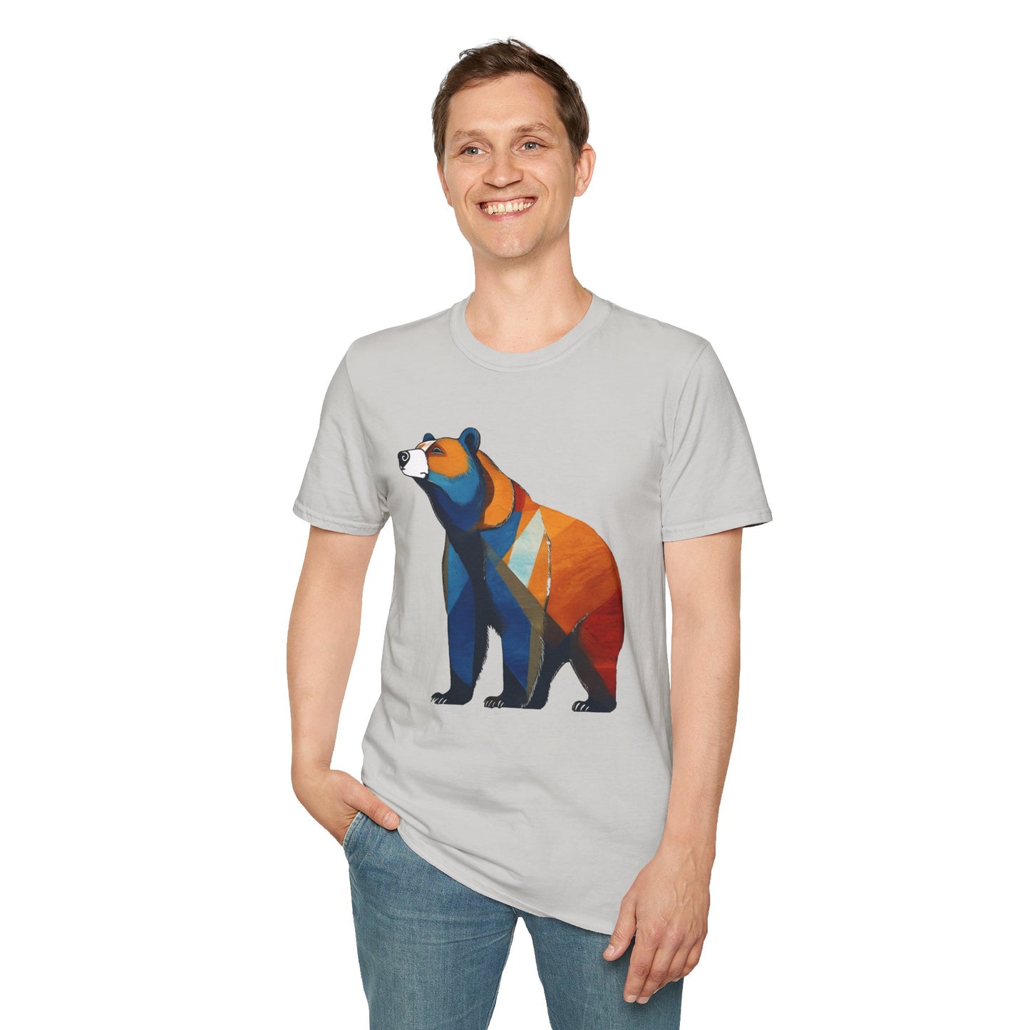 Modern Bear - 100% Cotton T-Shirt