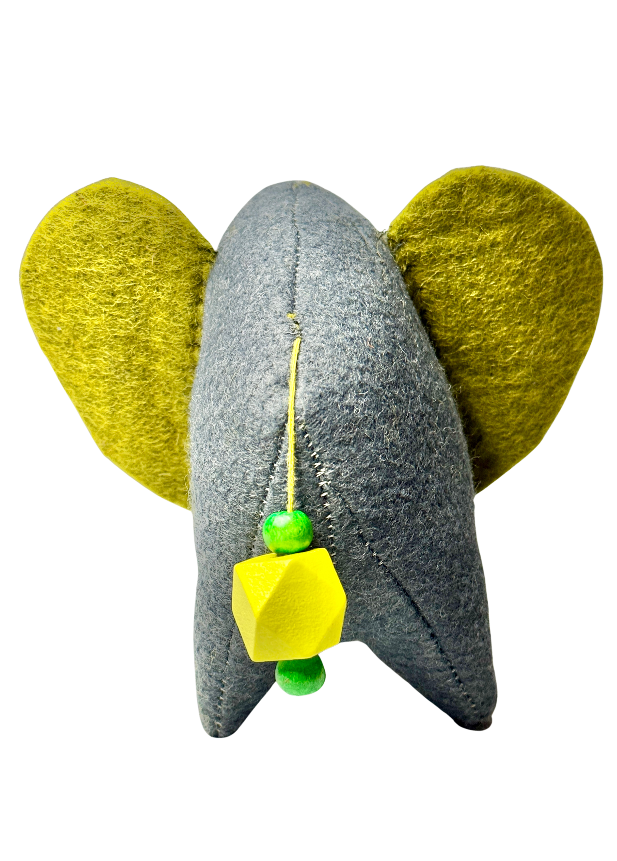 Folk Art Soft Sculpture Free Standing Elephant  - Joe Sugar Maple - One of a Kind