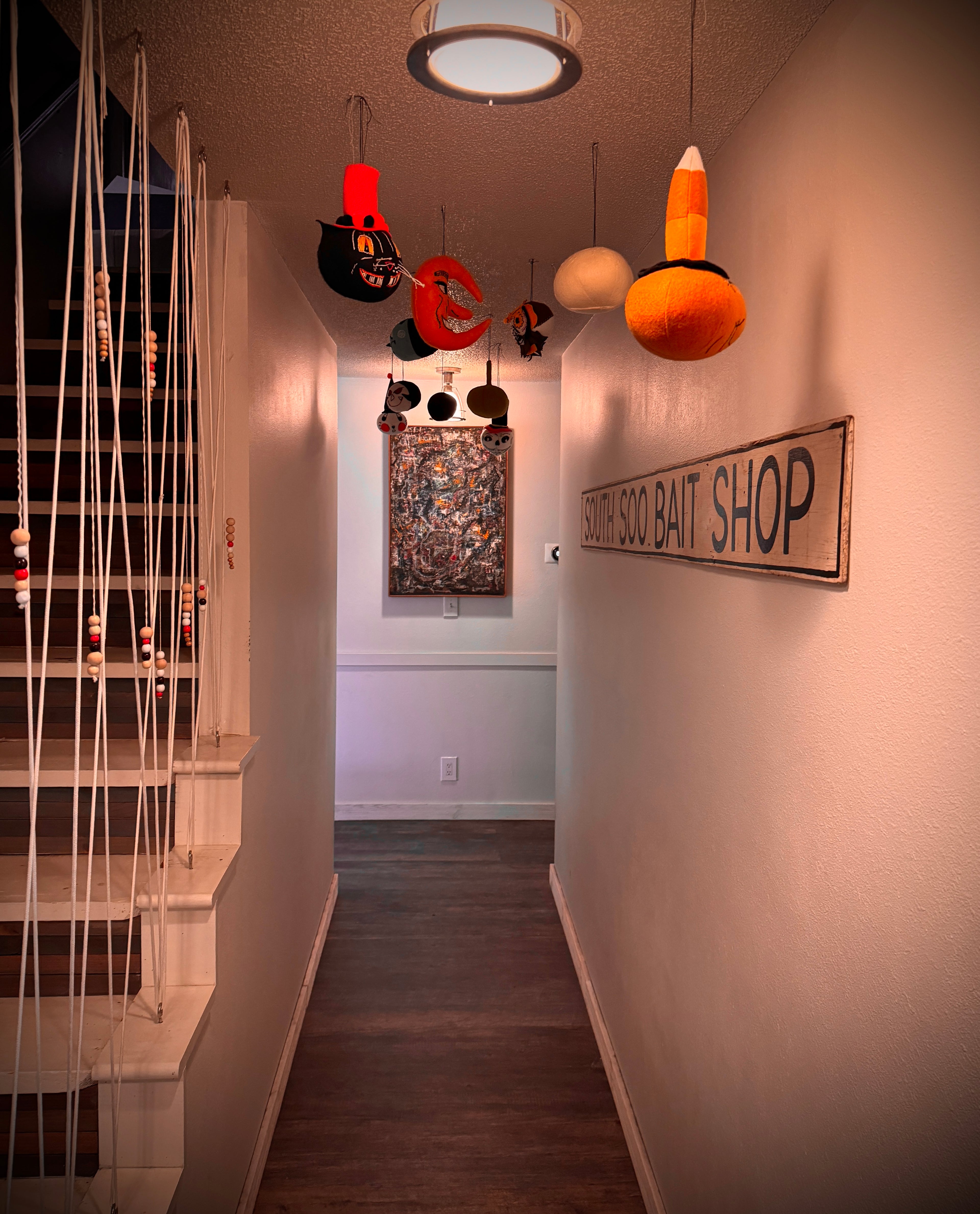 OOAK Halloween Holiday Ornament Soft Art Collectible