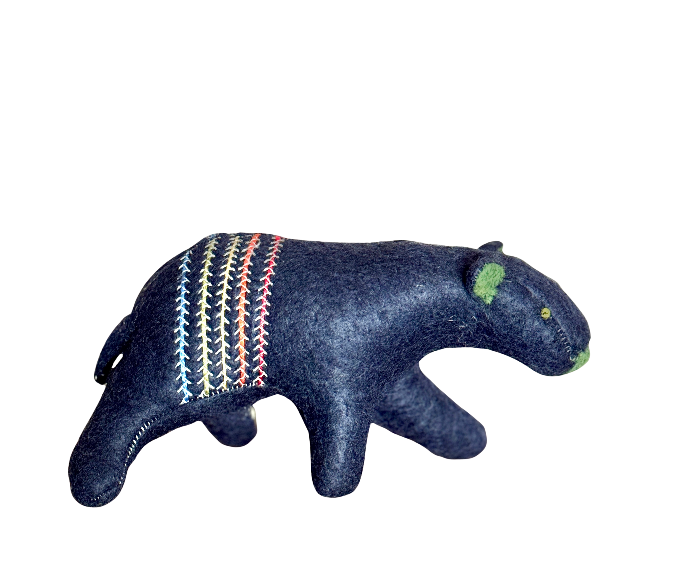 Set of Three Handmade Bearfolk Guardian Ornaments