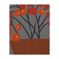 Midwest Modern Abstract Berries In Place Print - Matte Canvas, Stretched, 1.25" -  home decor, wall art, nature, berries, spring