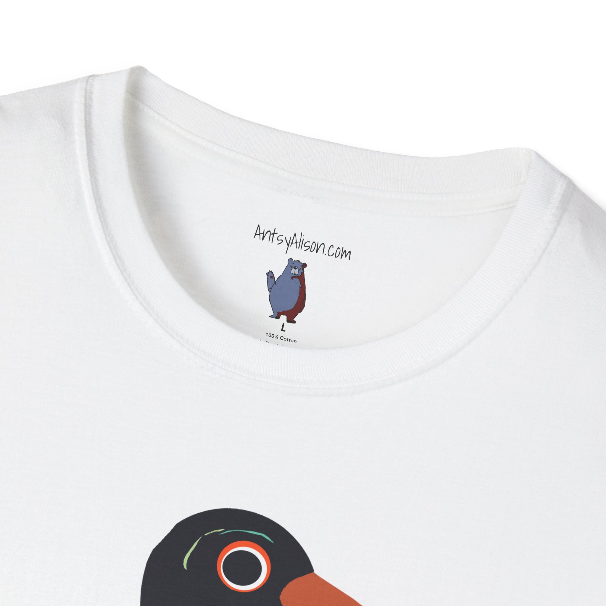 Modern Blackbird  - 100% Cotton T-Shirt