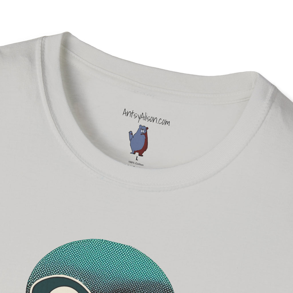 Midwest Modern UAP UFO Alien Number Two Graphic Art Tee - 100% Cotton T-Shirt