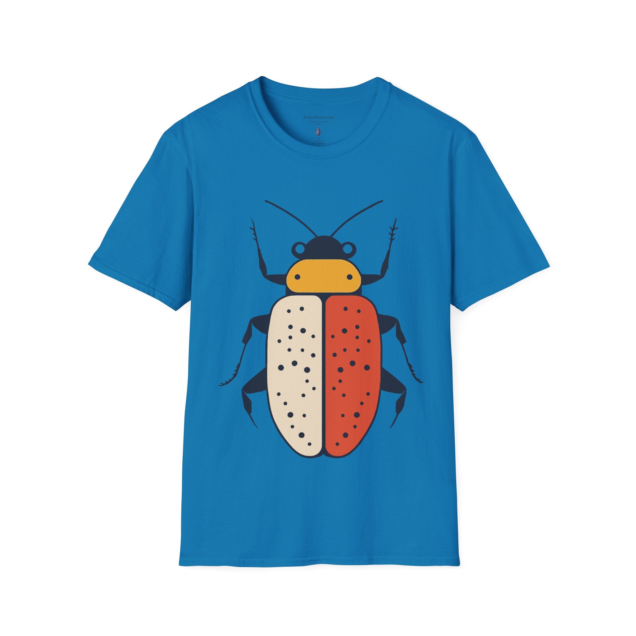 Midwest Modern Big Ol' Beetle - Unisex Softstyle T-Shirt