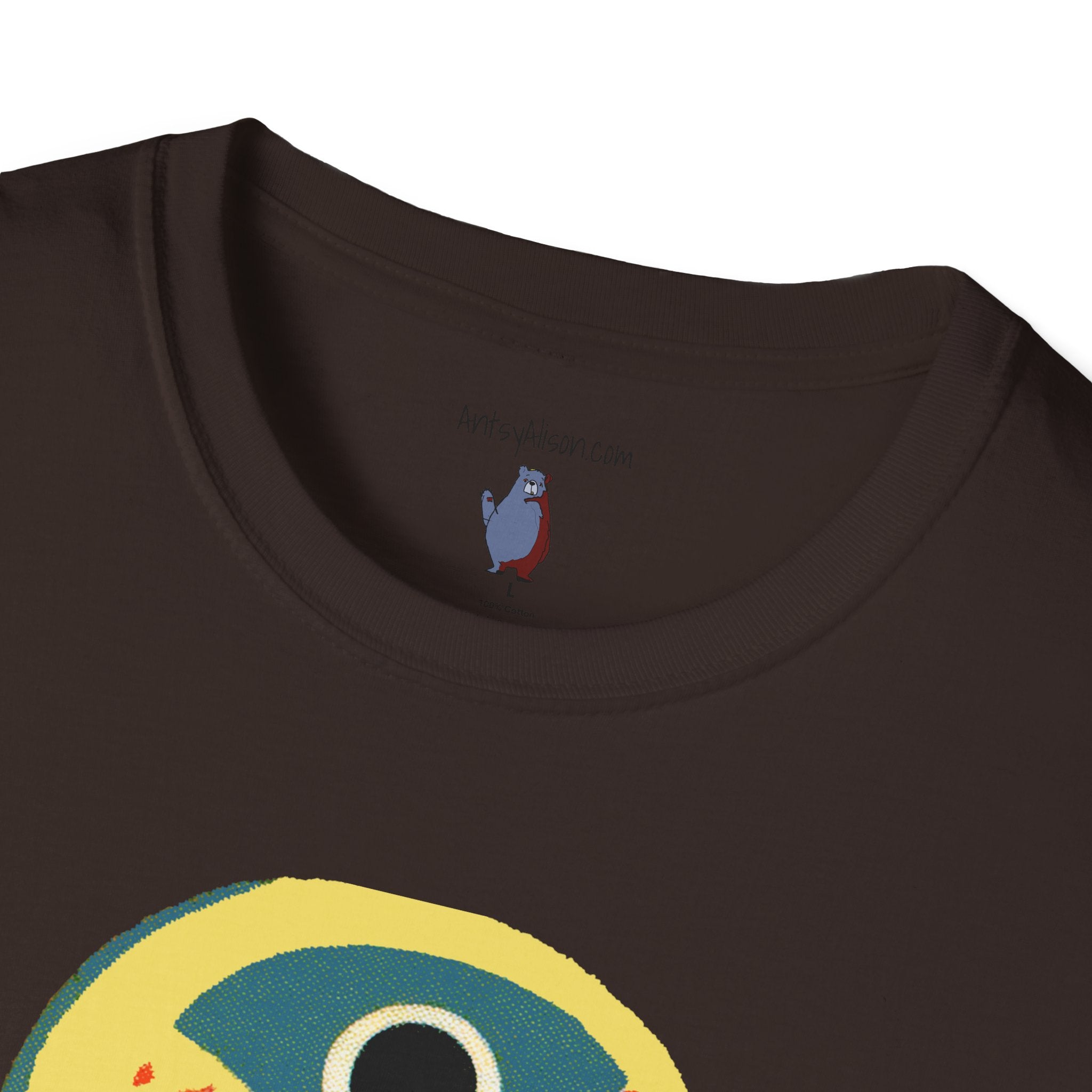 Retro BlueBird Graphic Art Tee - 100% Cotton T-Shirt