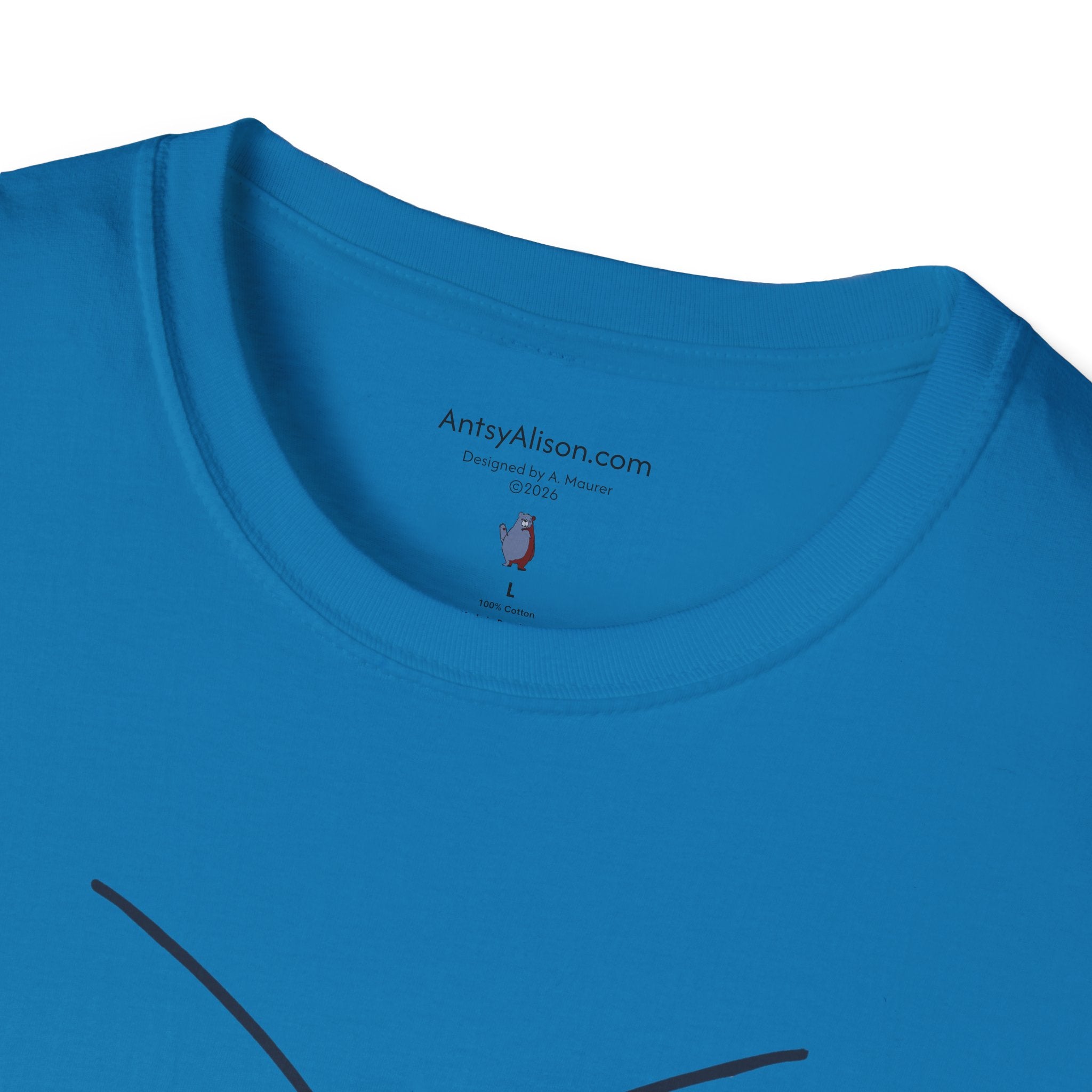 Midwest Modern Big Ol' Beetle - Unisex Softstyle T-Shirt