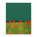 Midwest Modern Abstract Field of Orbs Art Print - Matte Canvas, Stretched, 1.25" -  home decor, wall art, landscape, field, orb