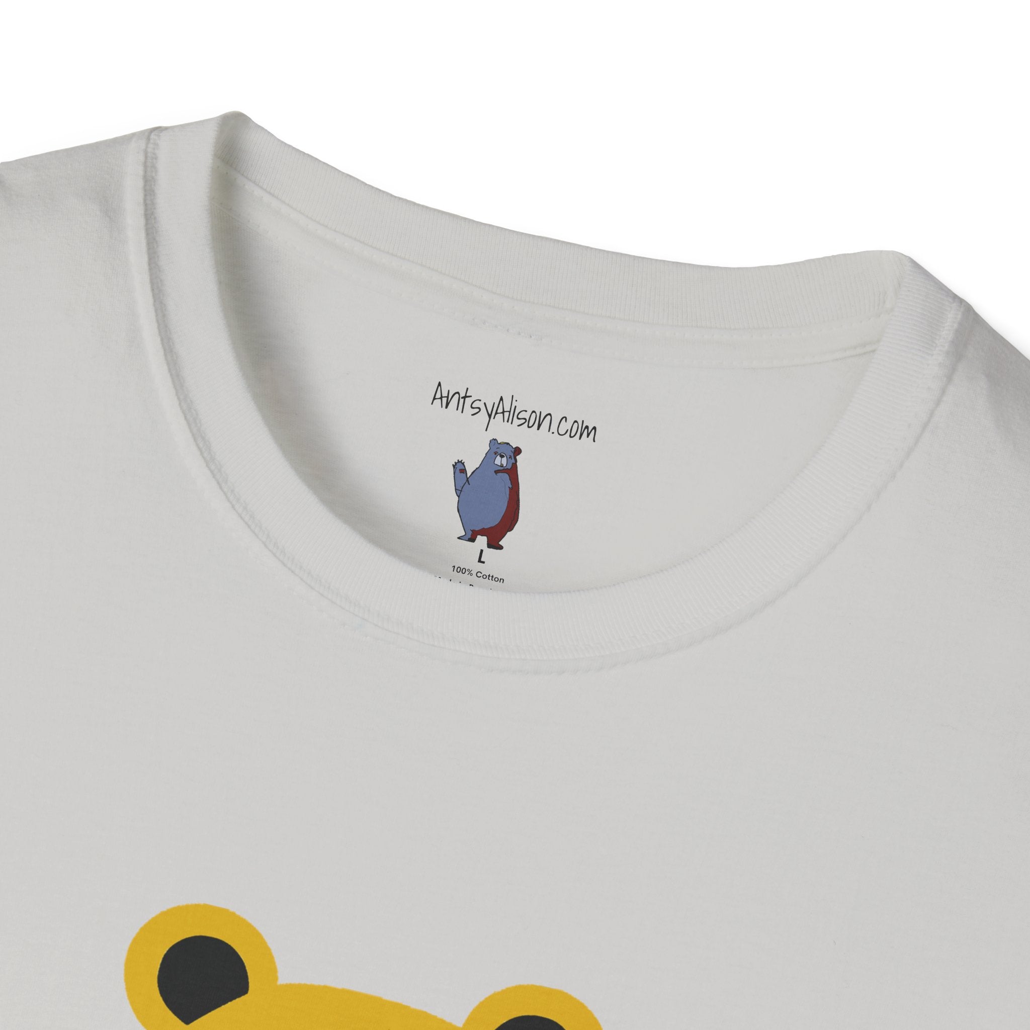 Muscle Bear Graphic Art - 100% Cotton T-Shirt