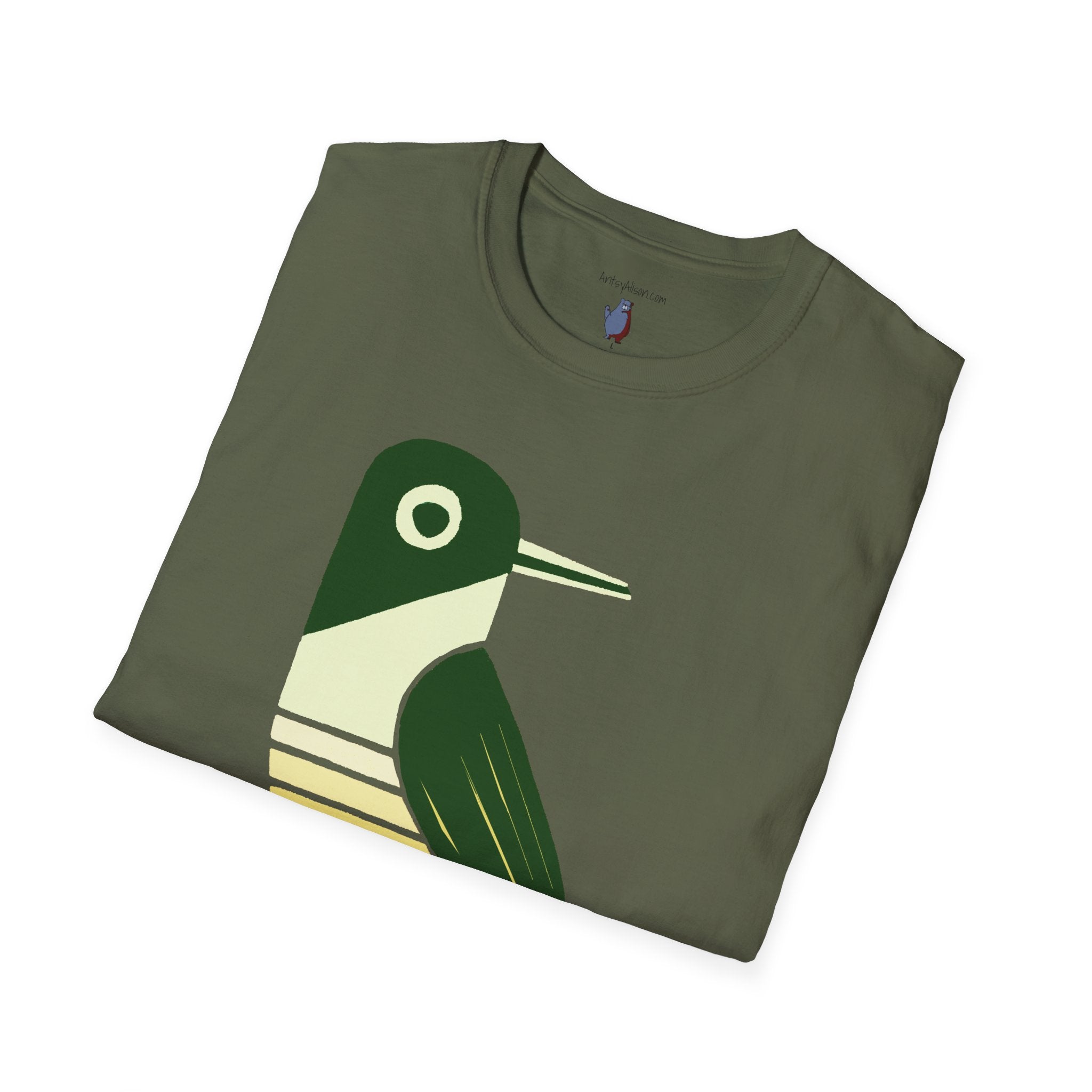 Mr. GreenJeans Bird Graphic Art Tee - 100% Cotton T-Shirt
