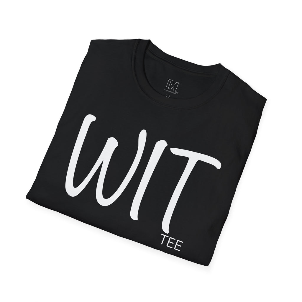 WIT Tee - Witty Unisex Softstyle T-Shirt 100% Cotton