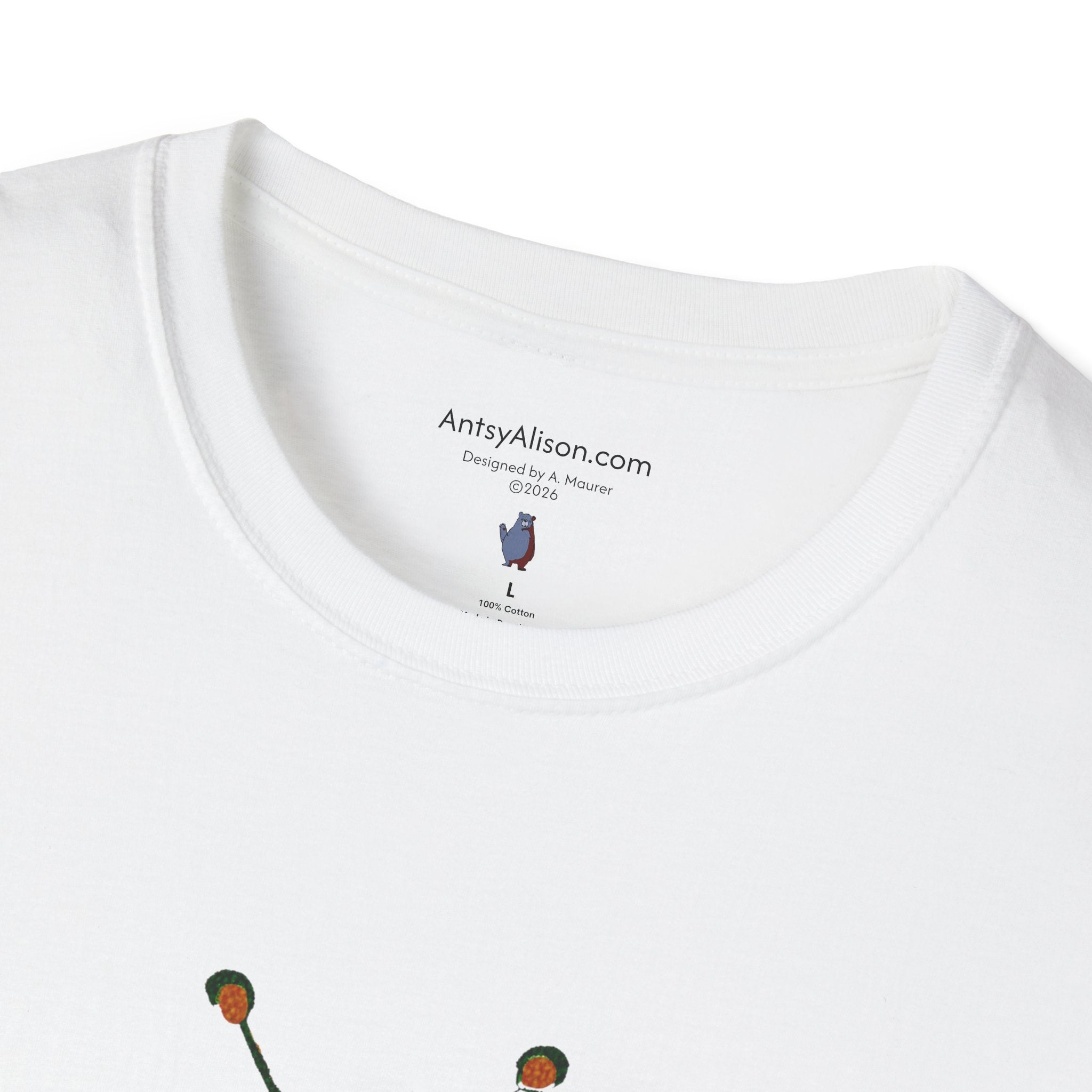 Midwest Modern Green Beetle - Unisex Softstyle T-Shirt