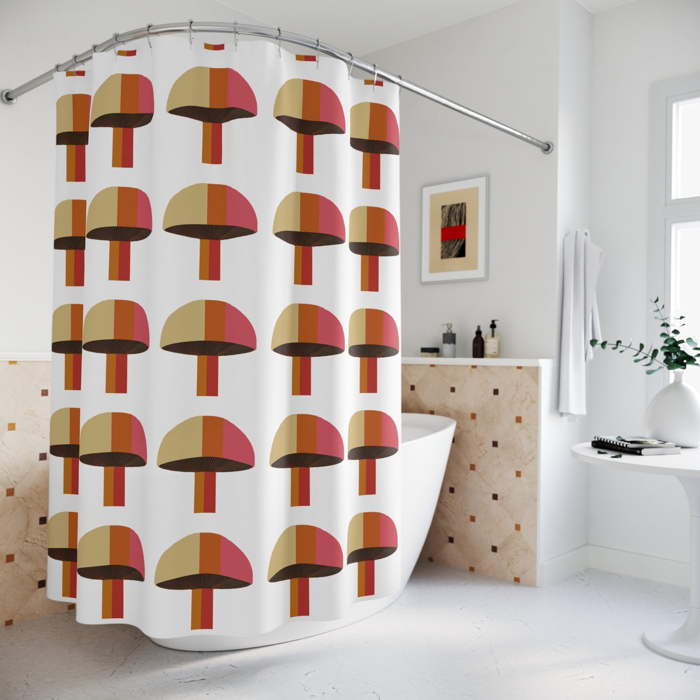 Mushroom Love Shower Curtain