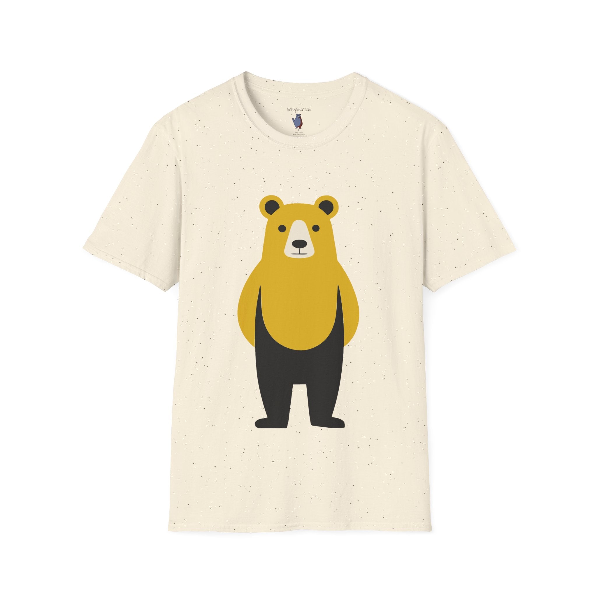Muscle Bear Graphic Art - 100% Cotton T-Shirt