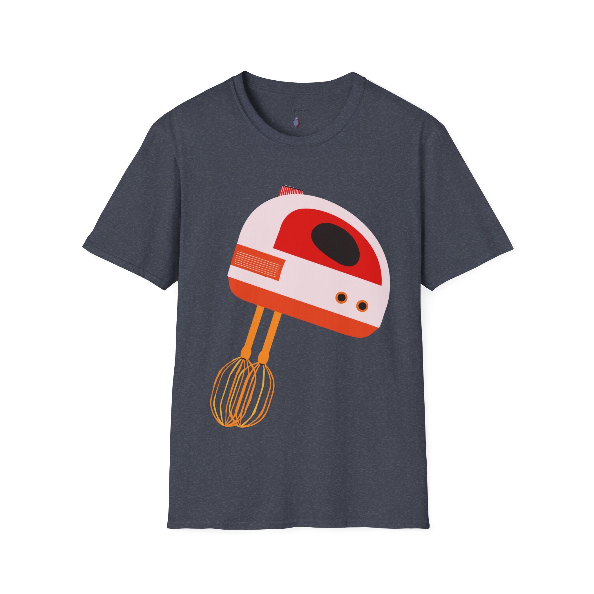 Retro Hand Mixer Blender Graphic T-Shirt