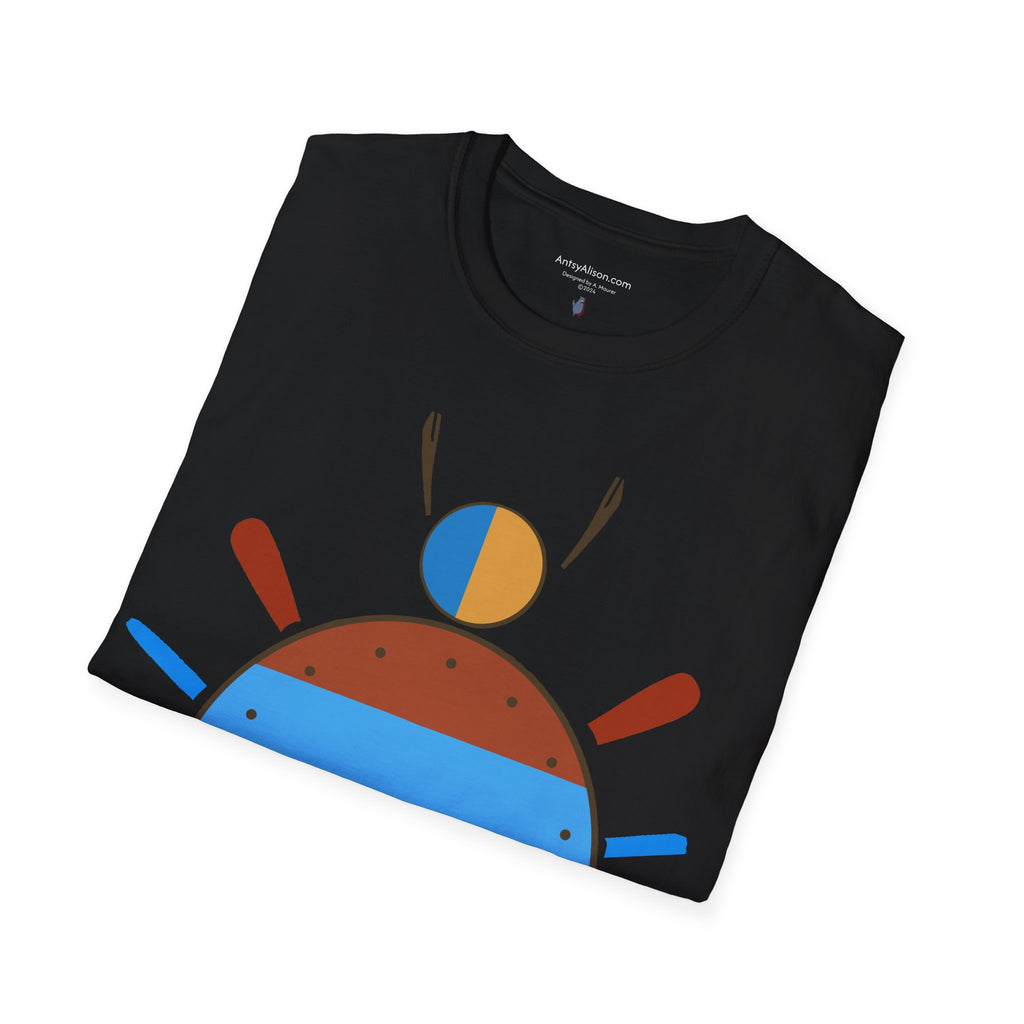 Modern Spider Insect - Unisex Softstyle T-Shirt