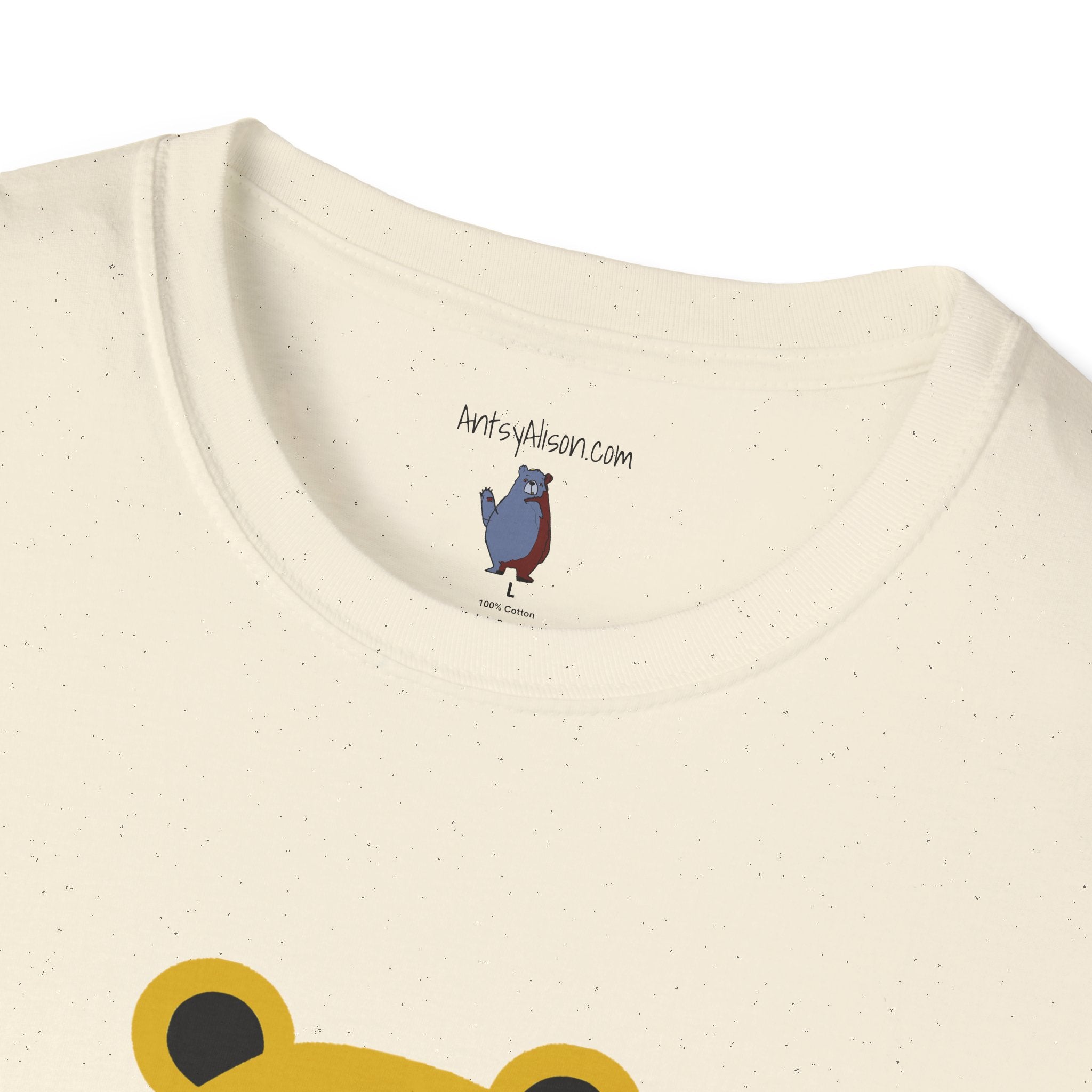 Muscle Bear Graphic Art - 100% Cotton T-Shirt