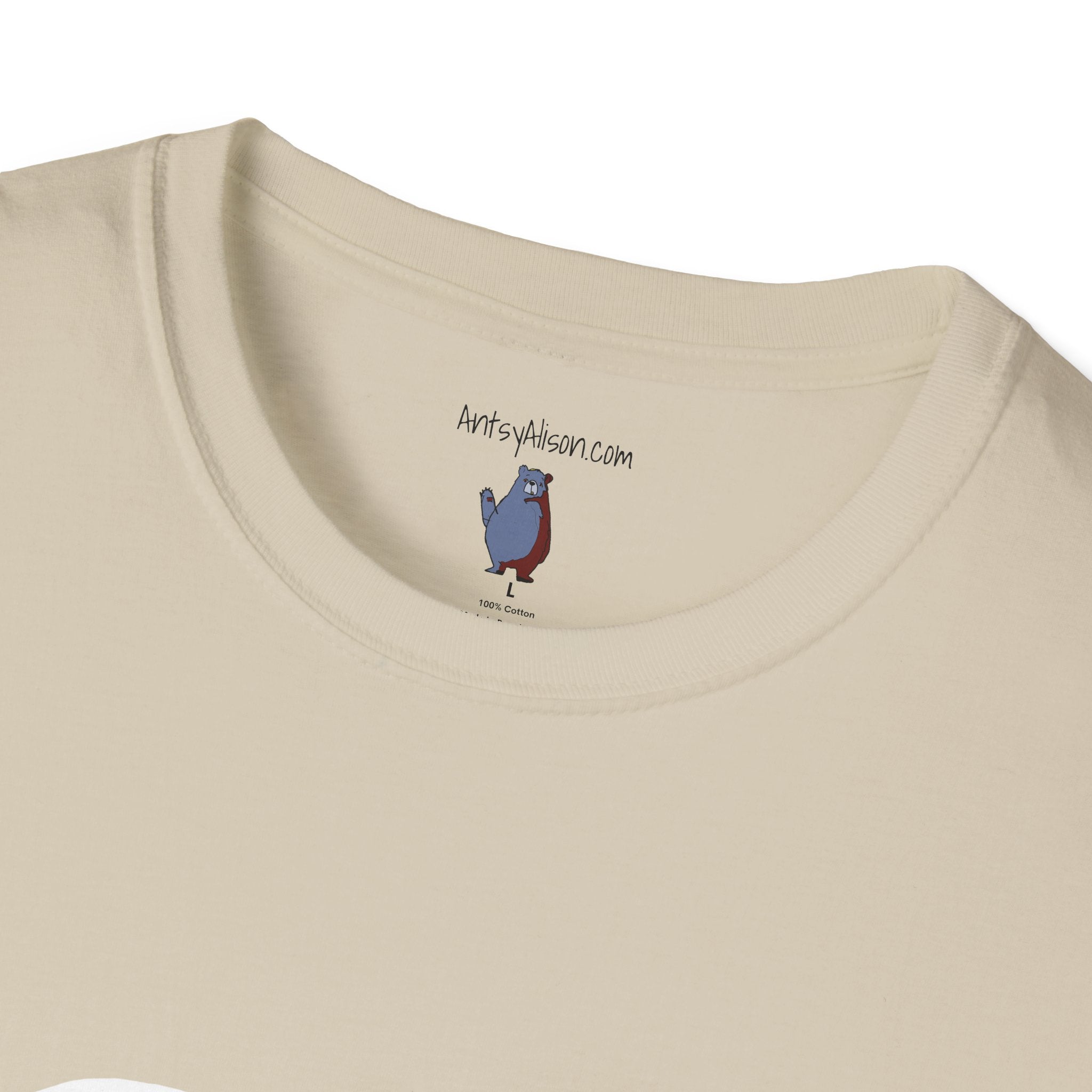 Retro Fish Graphic Art Tee - 100% Cotton T-Shirt