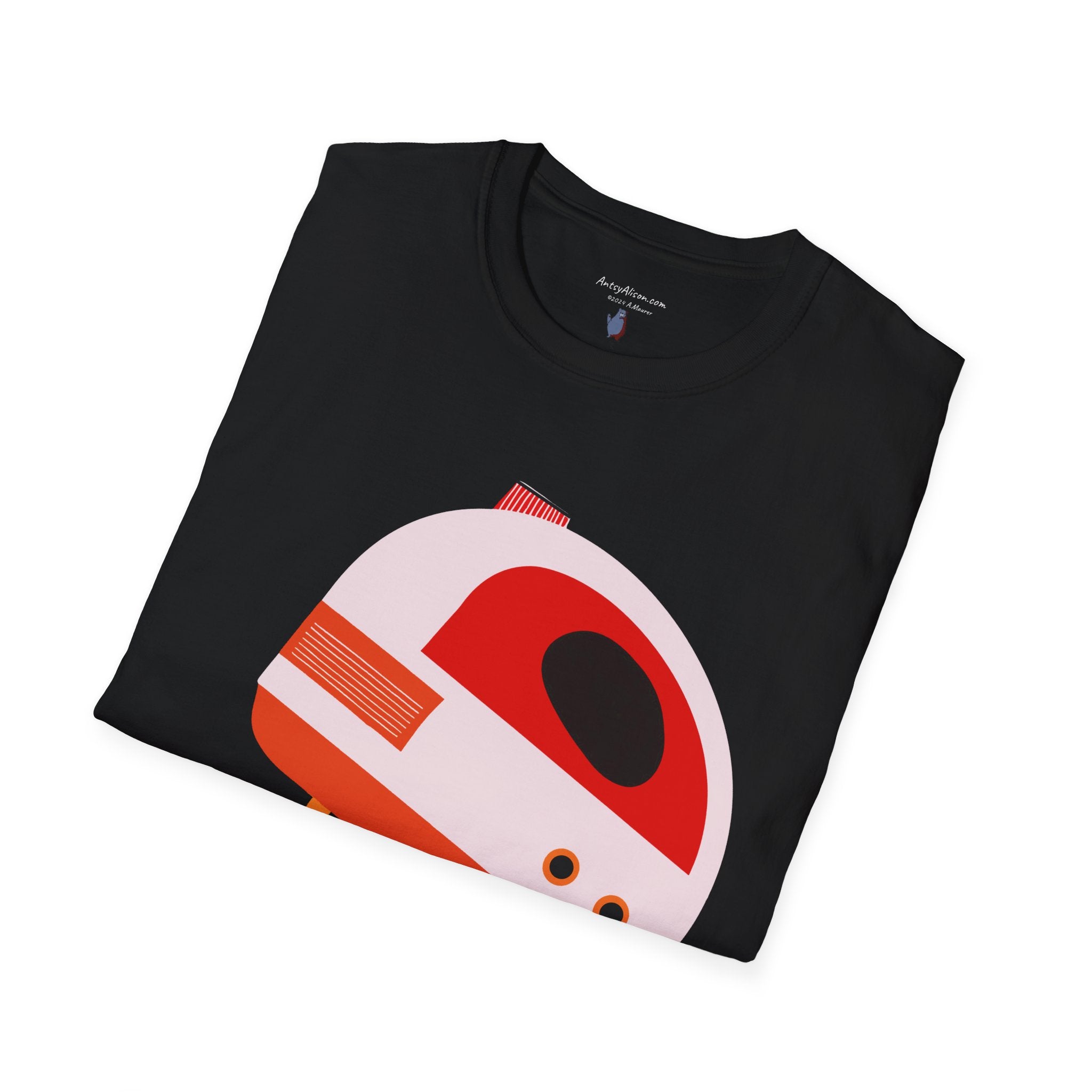 Retro Hand Mixer Blender Graphic T-Shirt