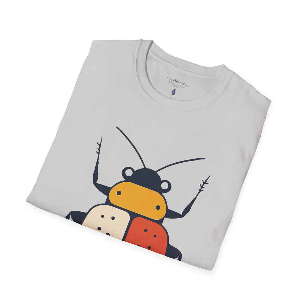 Midwest Modern Big Ol' Beetle - Unisex Softstyle T-Shirt
