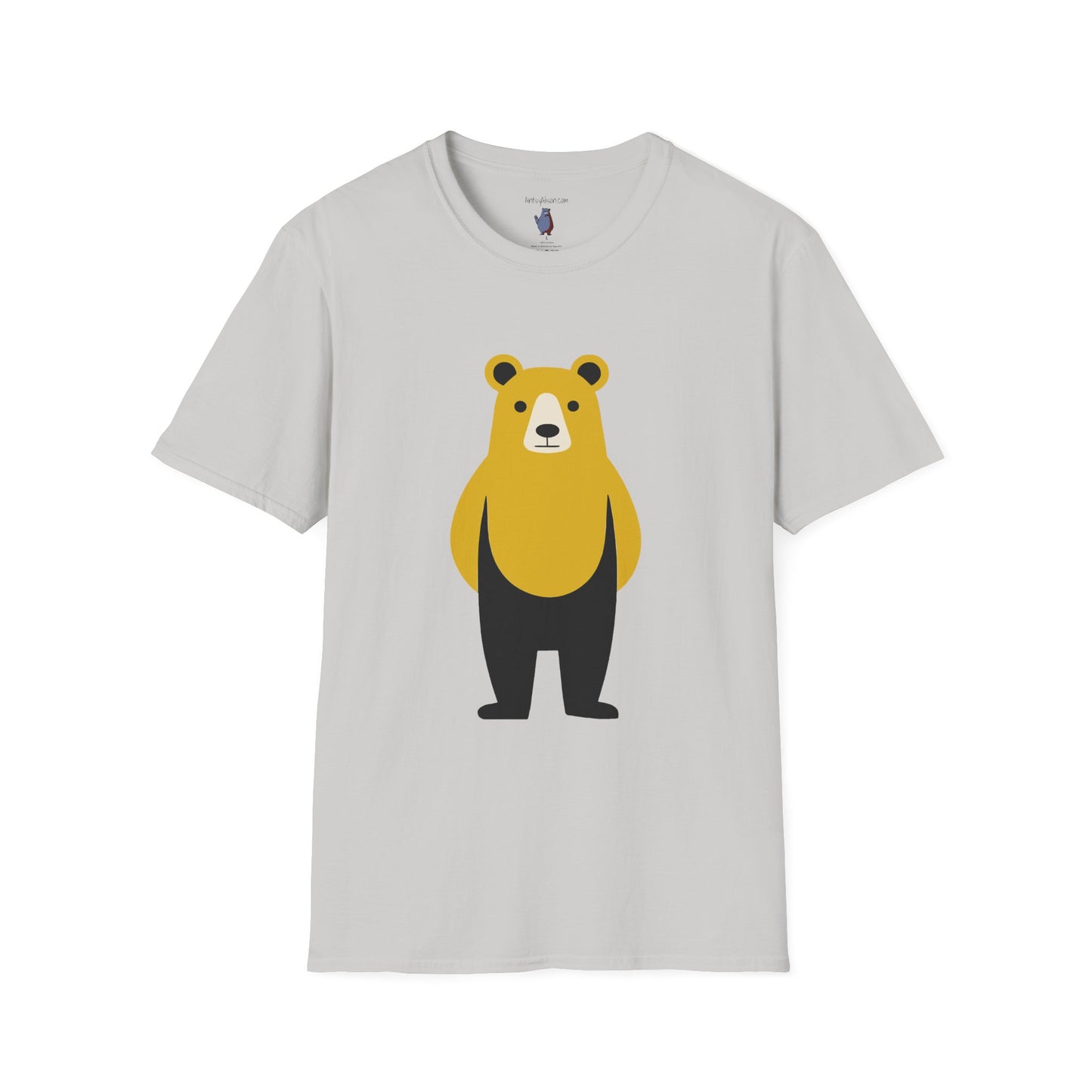 Muscle Bear Graphic Art - 100% Cotton T-Shirt