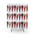 Modern Ice Cream Cones No. 2 Shower Curtain