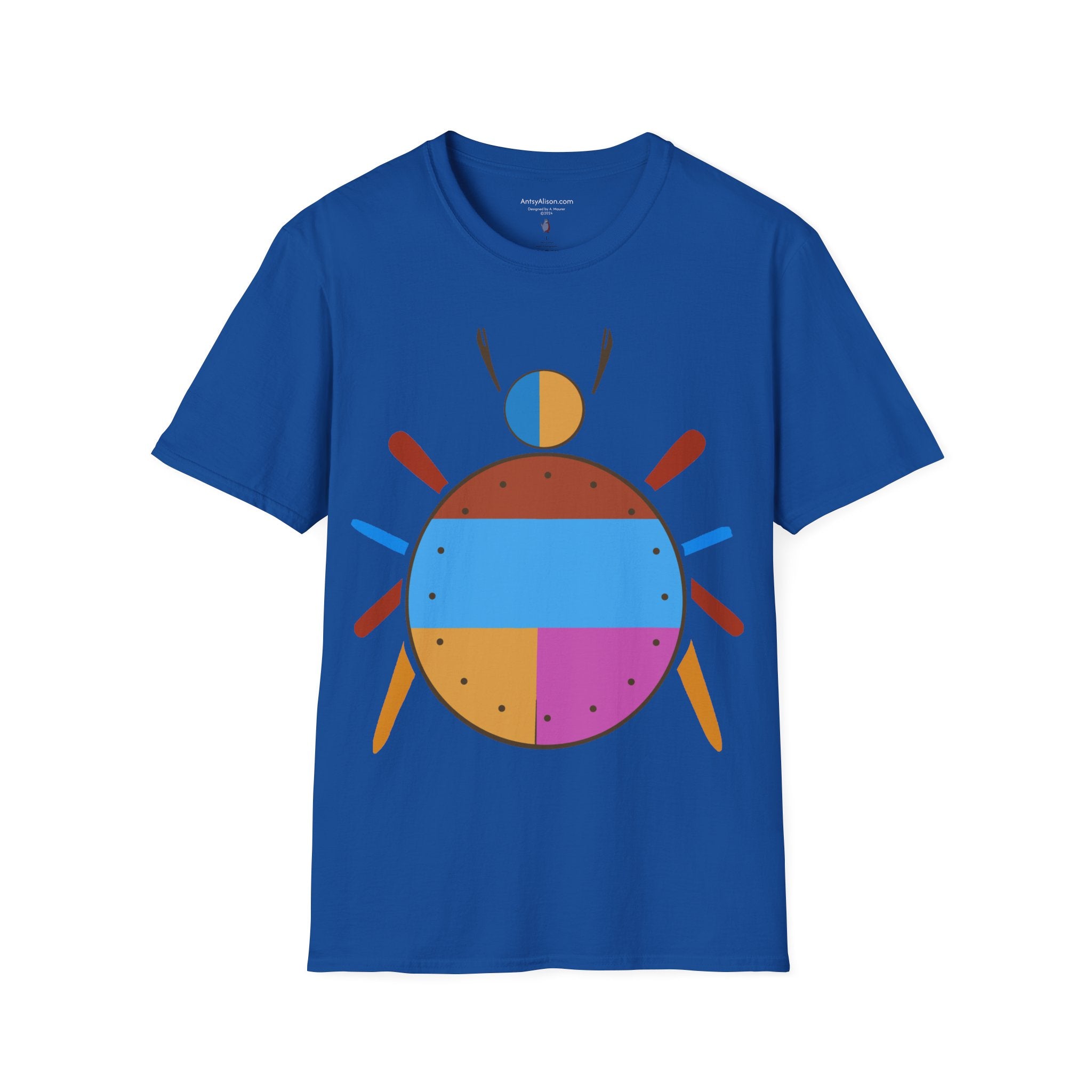 Modern Spider Insect - Unisex Softstyle T-Shirt
