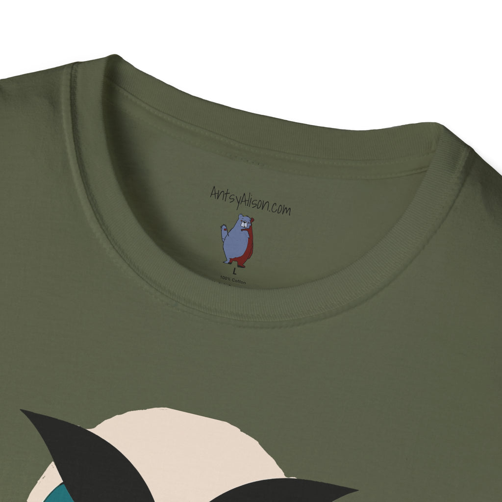 Schoolhouse Owl Graphic Art - 100% Cotton T-Shirt