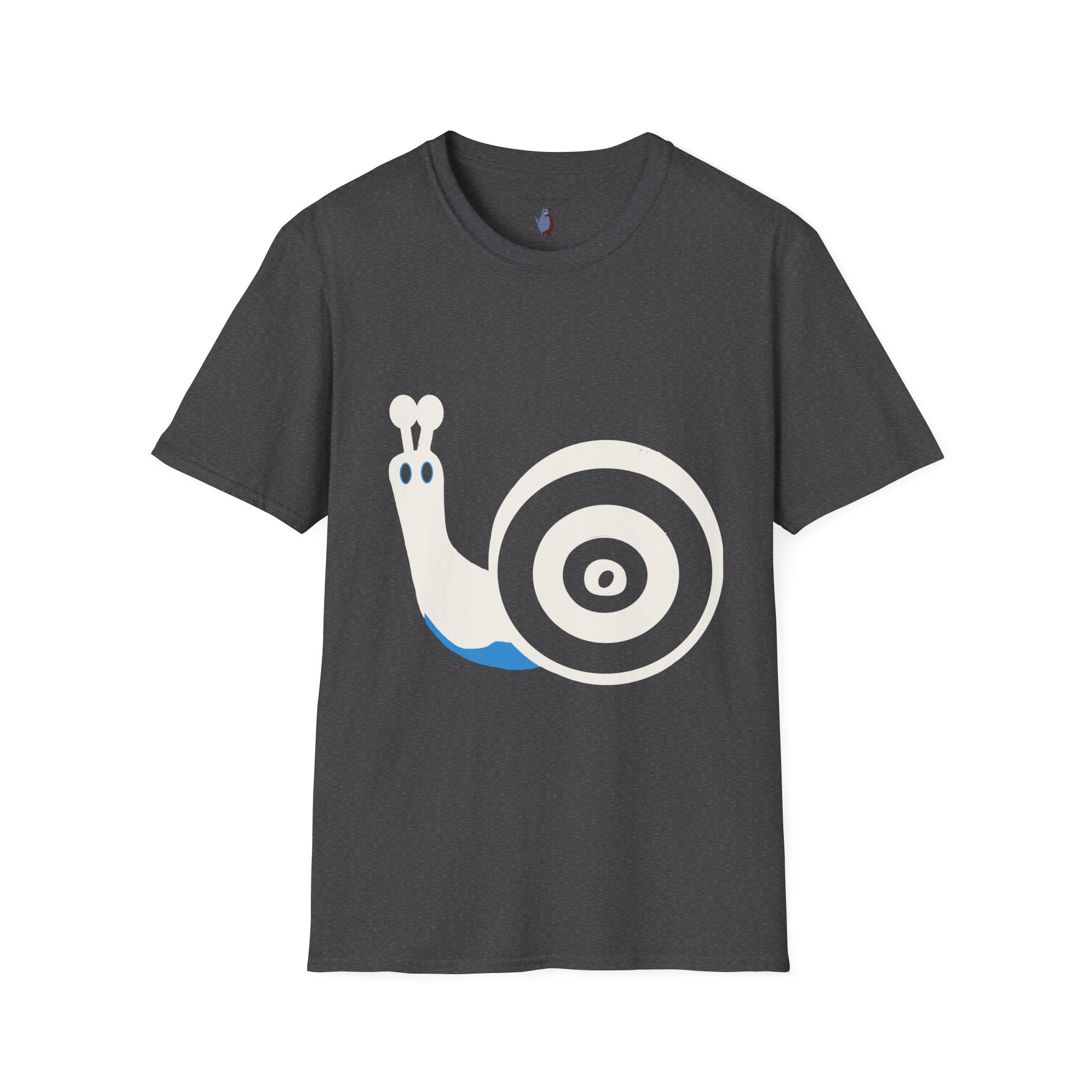 Midwest Modern Pop Icon Snail - 100% Cotton Graphic Tee - snail, gastropoda
