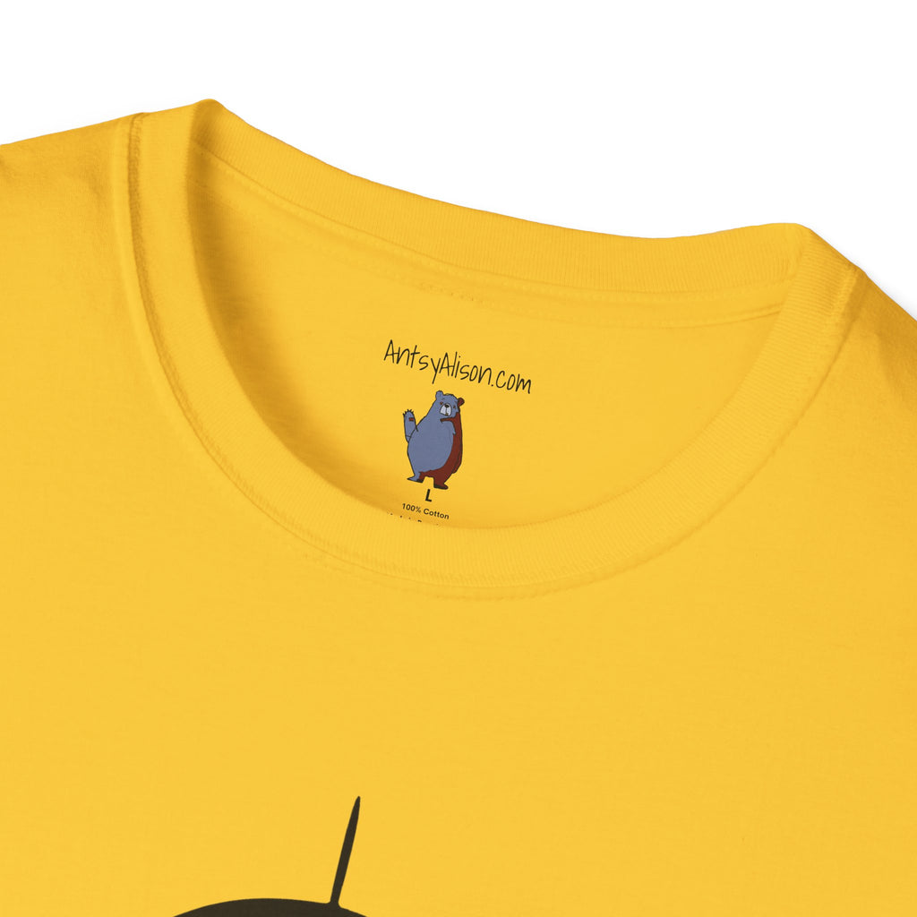 Midwest Modern UAP Alien Number One Graphic Art Tee - 100% Cotton T-Shirt