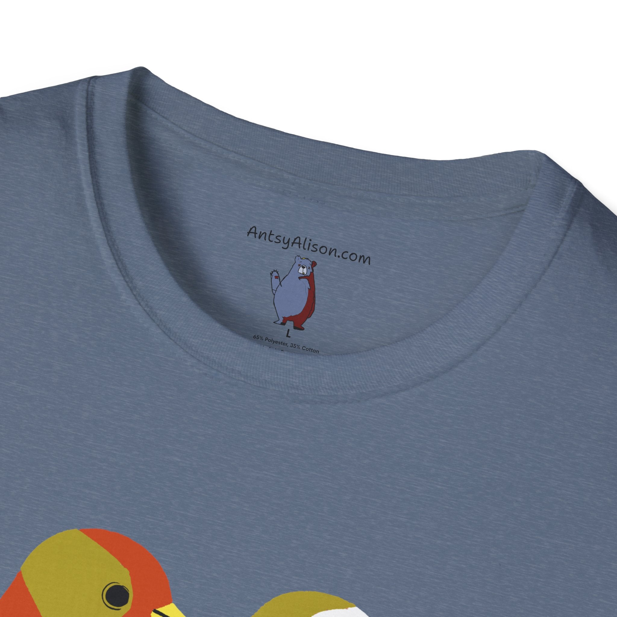 Modern Lovebirds - Unisex Softstyle T-Shirt 100% Cotton