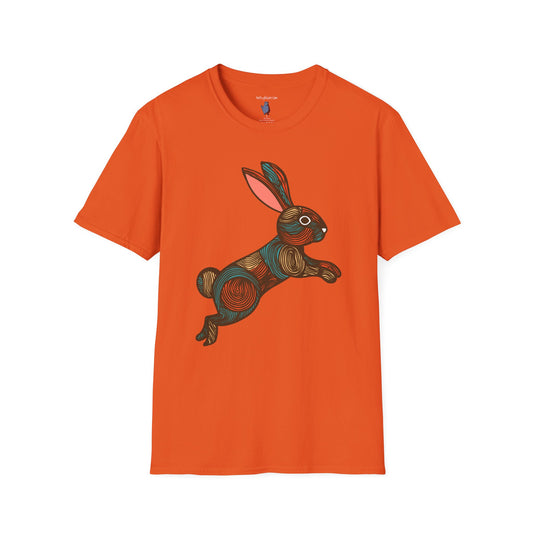 Modern Bunny Rabbit - 100% Cotton T-Shirt