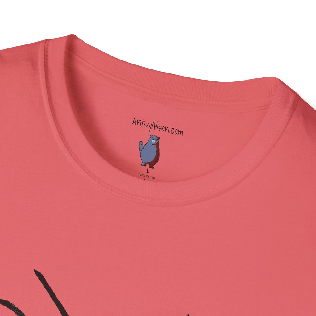 Midwest Modern Beetle Graphic Art Tee - 100% Cotton T-Shirt