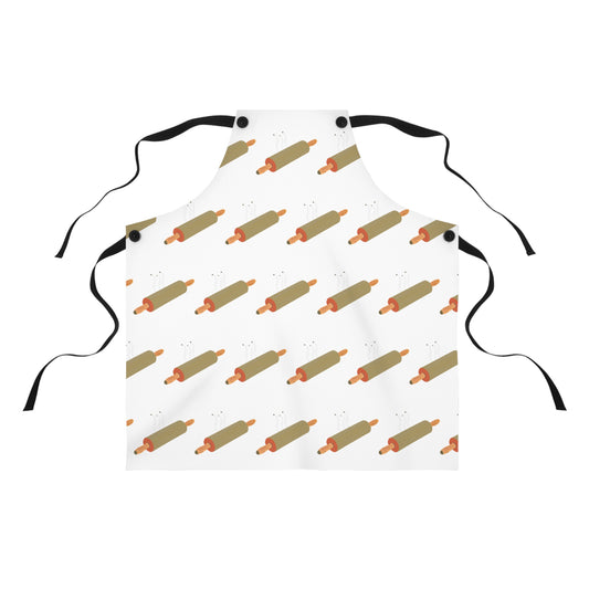 Modern Rolling Pin Patterned Apron (AOP)