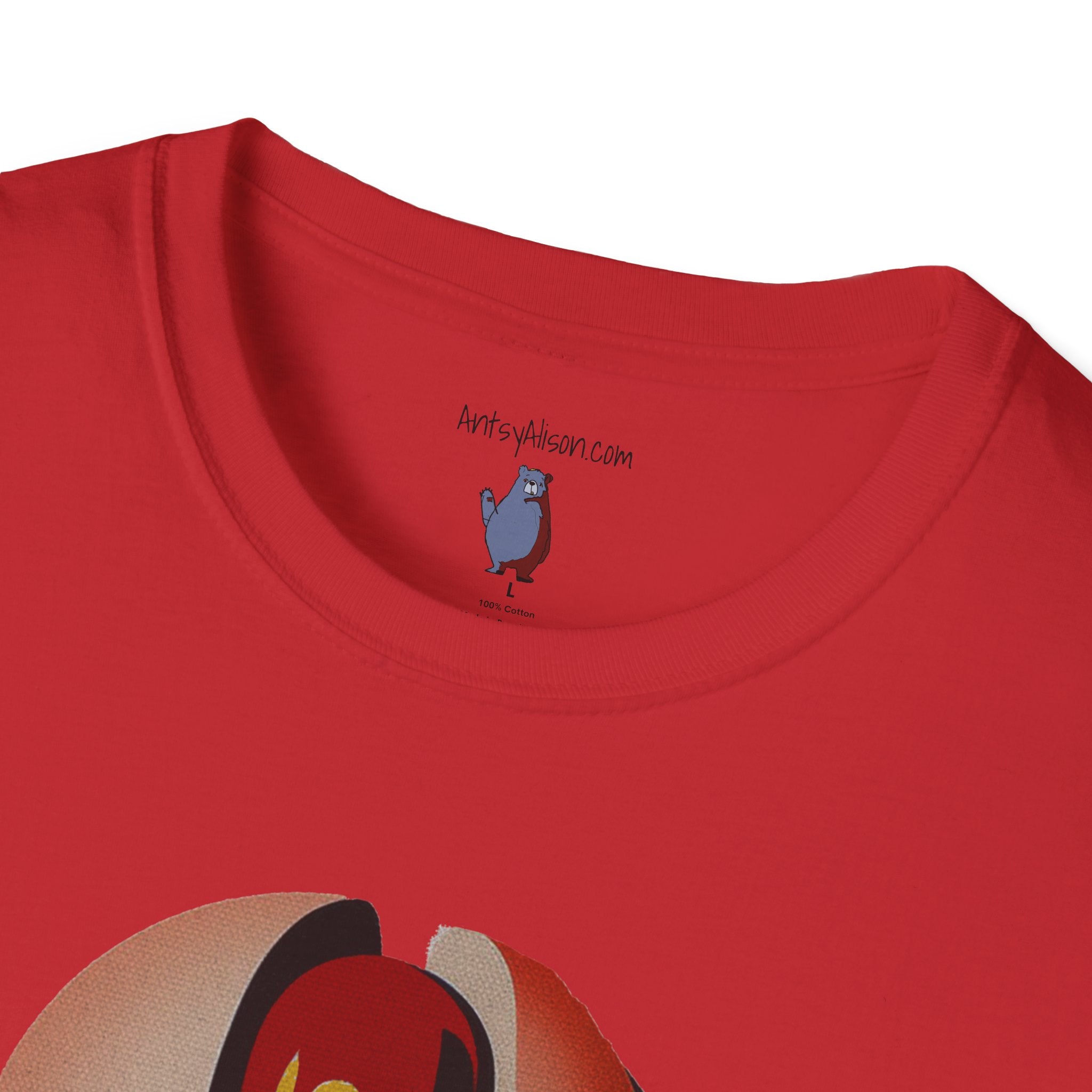 Hot Dog Graphic Art Tee - 100% Cotton T-Shirt