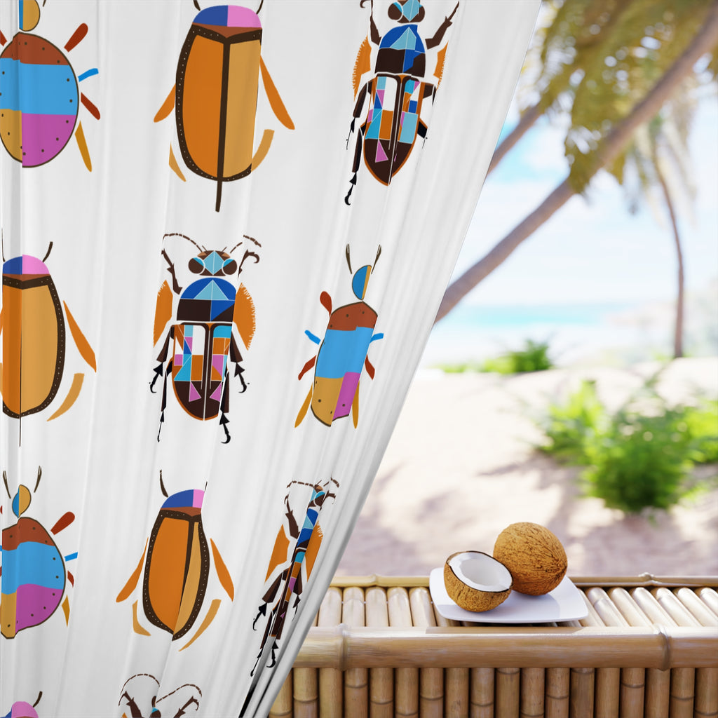 Bug Love Window Curtains (1 Piece)