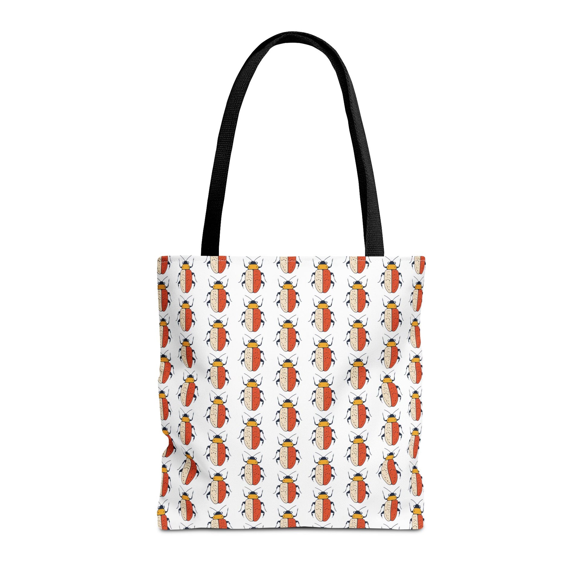 Midwest Mod Colorful Beetle Tote Bag, Eco-Friendly Shopping Bag, Beach Tote, Gift for Nature Lovers, Summer Accessory, Lightweight Carryall