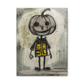The OG Pumpkin Boy Halloween Art Print  - Matte Canvas, Stretched, 1.25"