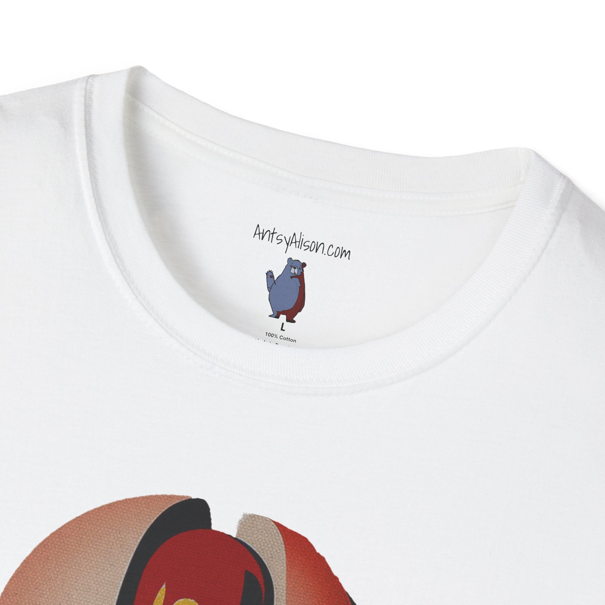 Hot Dog Graphic Art Tee - 100% Cotton T-Shirt