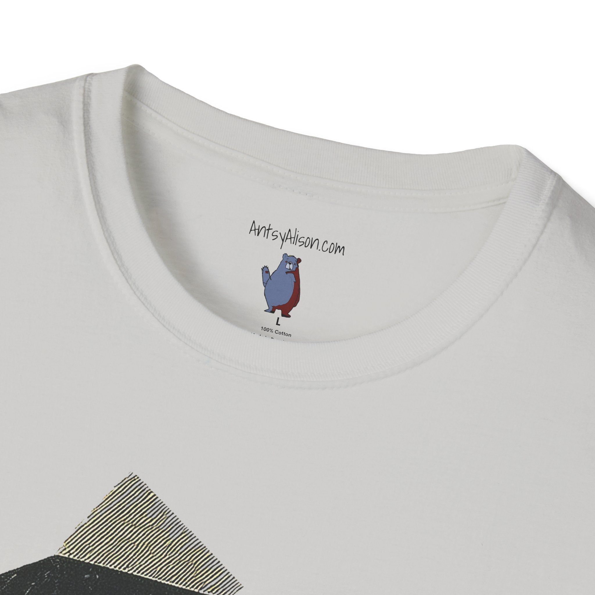 Mod Mad Swordfish Fish Graphic Art Tee - 100% Cotton T-Shirt