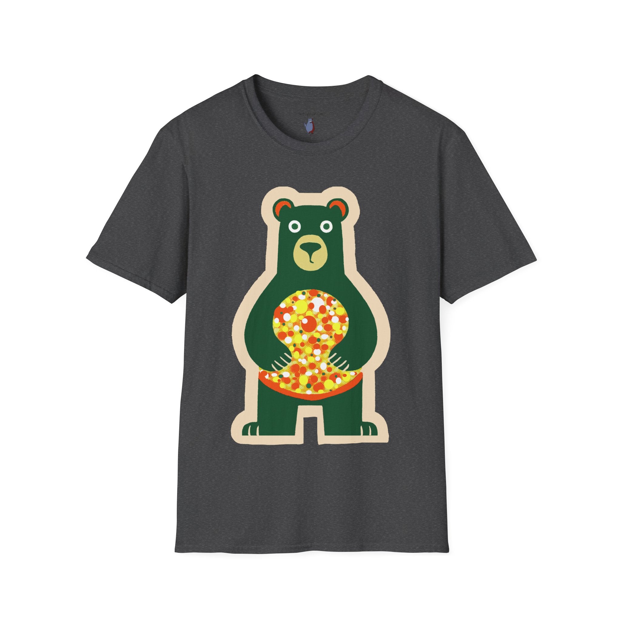 Mod Gumball Bear Graphic Art Tee - 100% Cotton T-Shirt