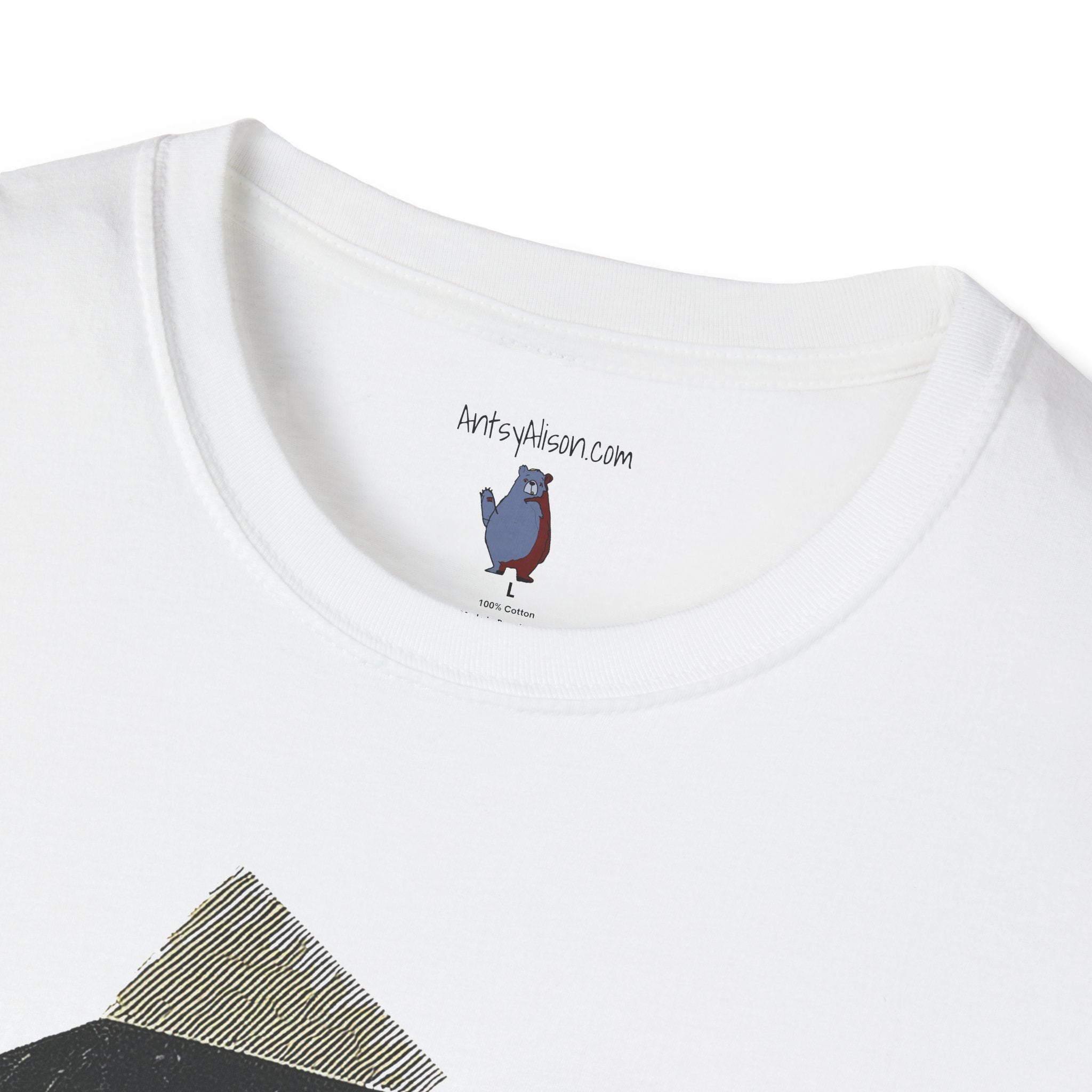 Mod Mad Swordfish Fish Graphic Art Tee - 100% Cotton T-Shirt