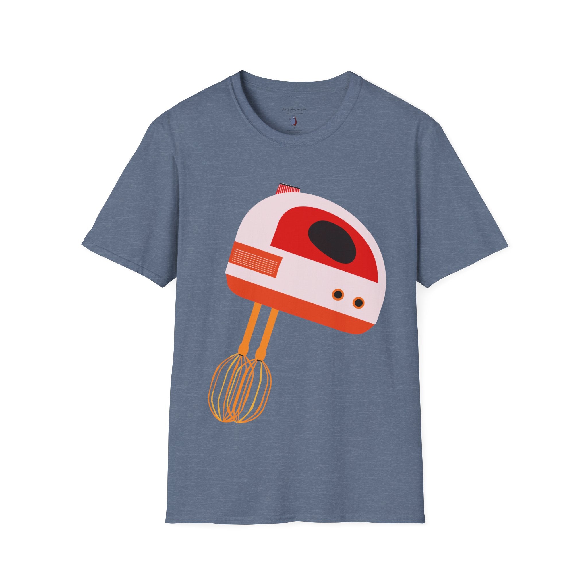 Retro Hand Mixer Blender Graphic T-Shirt